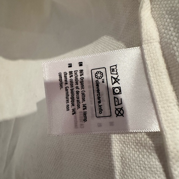 TenTree White/Cream Open Front Cardigan - Picture 5 of 6